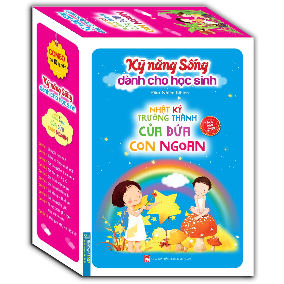 Combo 10 cuốn nhật ký trưởng thành của đứa con ngoan (sách bản quyển)