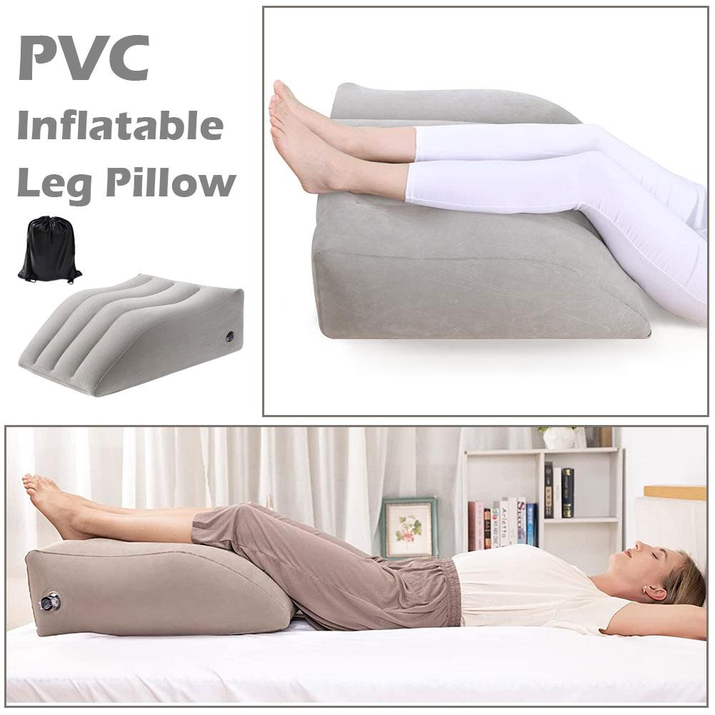 Gối hơi kê chân Tư Thế Nằm, Ngồi Inflatable Leg Raiser Pillow