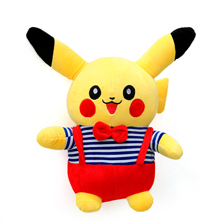 Gấu bông Pikachu xinh xắn gấu bông sóc nhí - Tặng khẩu trang thời trang vải Su màu ngẫu nhiên