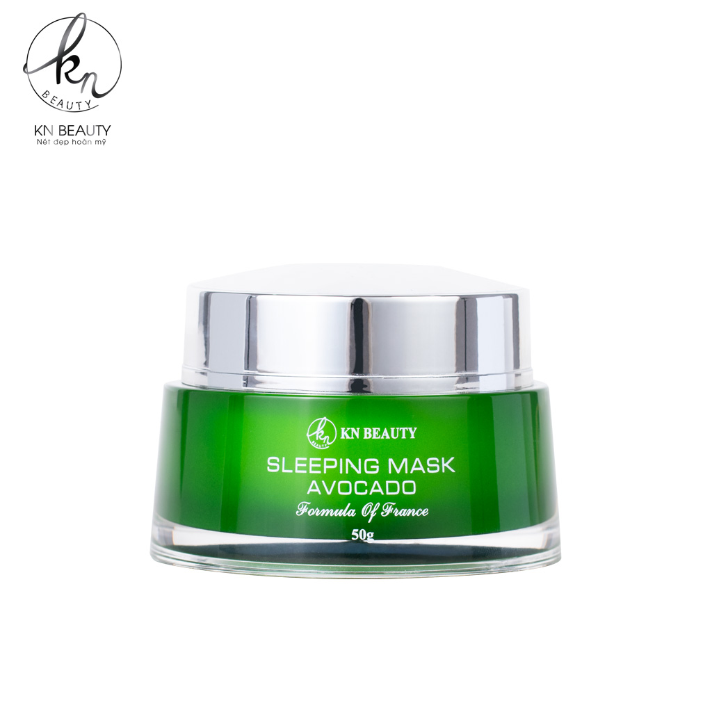 MẶT NẠ NGỦ CHIẾT XUẤT BƠ TƯƠI SLEEPING MASK - AVOCADO KN BEAUTY 50G