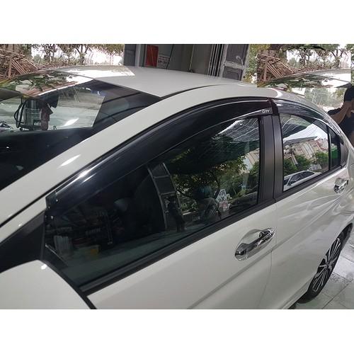 Vè che mưa Honda City 2014-2020 chỉ mạ crom, chất liệu dày , đổi lại và hoàn tiền trong 30 ngày nếu không hài lòng