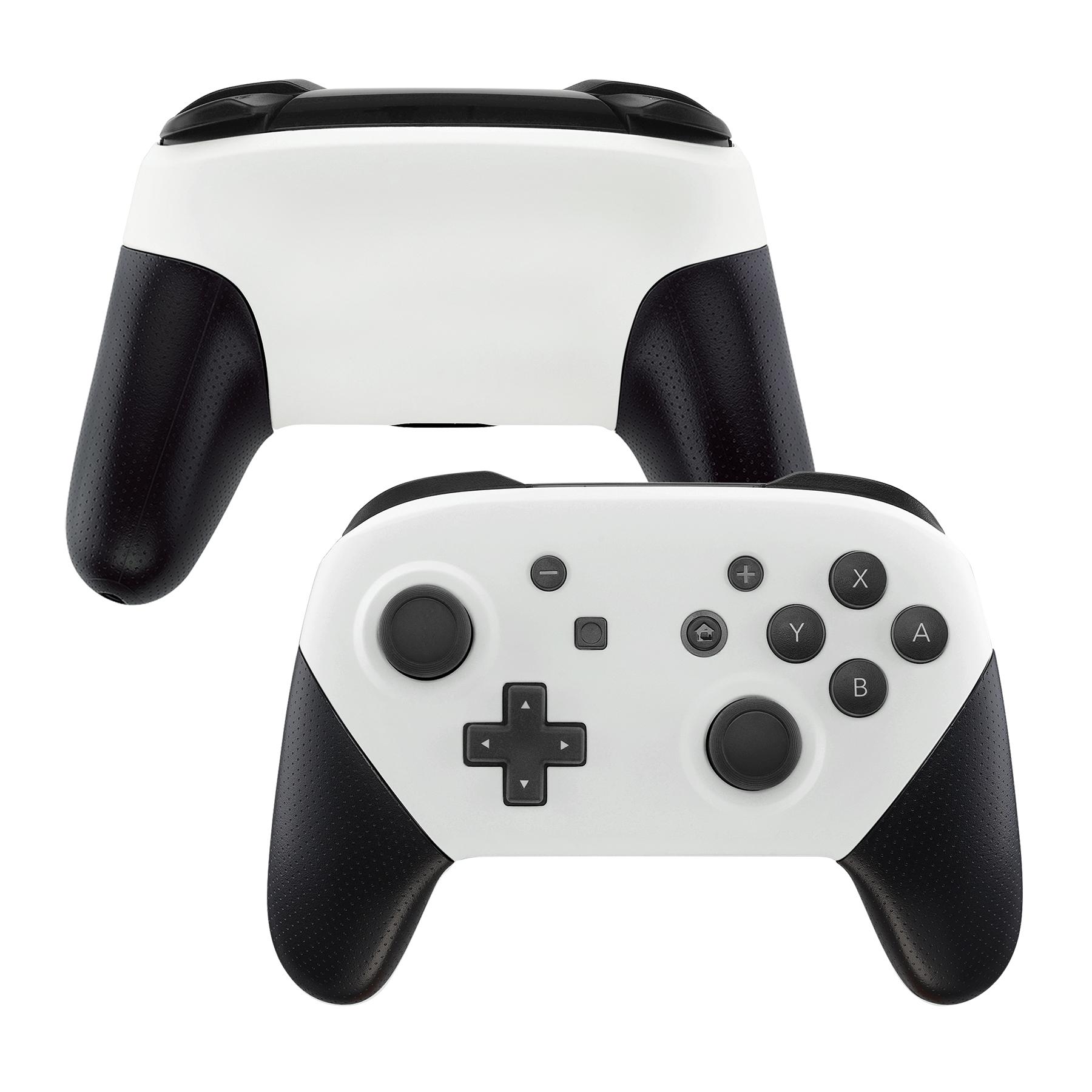 Vỏ hộp vỏ thay thế tấm mặt và tấm ốp lưng tùy chỉnh eXtremeRate cho Bộ điều khiển Nintendo Switch Pro Màu sắc: Xanh tím