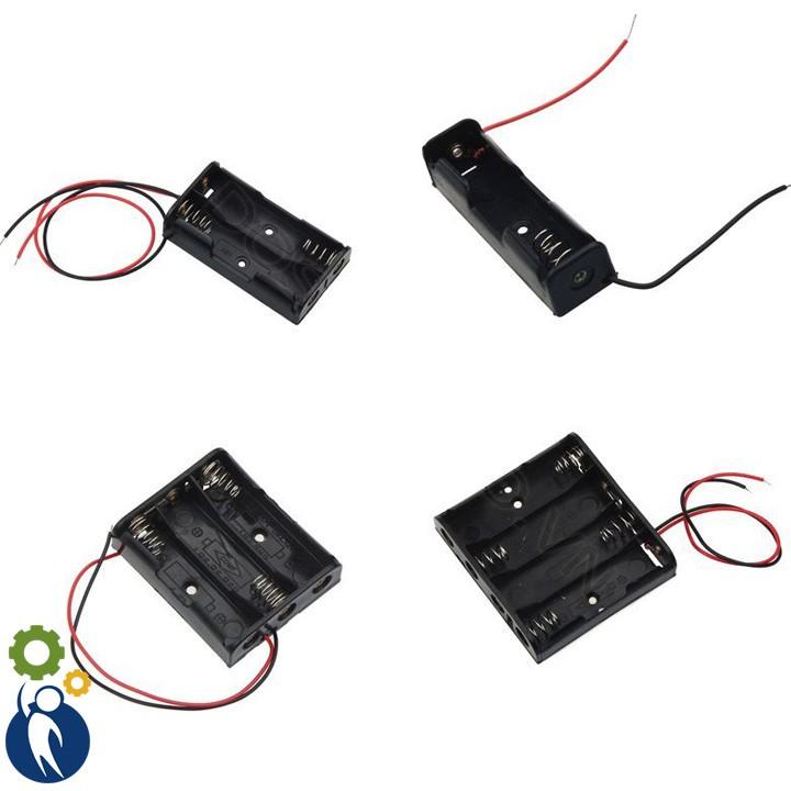 Bộ 2 - Đế Pin 18650 3 Pin
