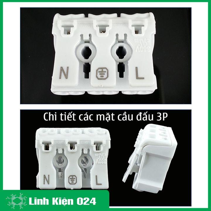 Cầu đấu dây nhanh có móc 923 2P/3P tùy chọn