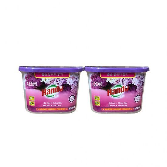 BỘ 2 BÌNH HÚT ẨM 450ml HANDO