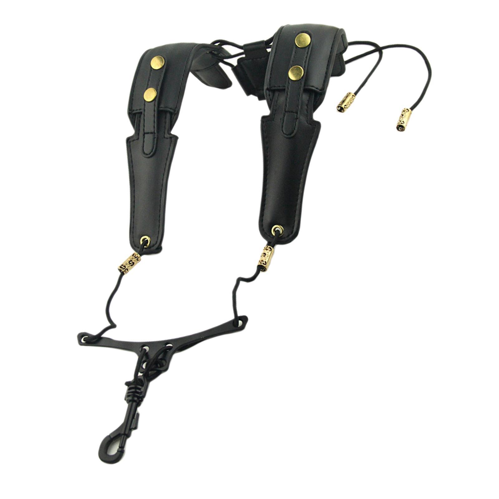 Brass Instrument Double Shoulder Strap Wear Resistant Sturdy for Unisex