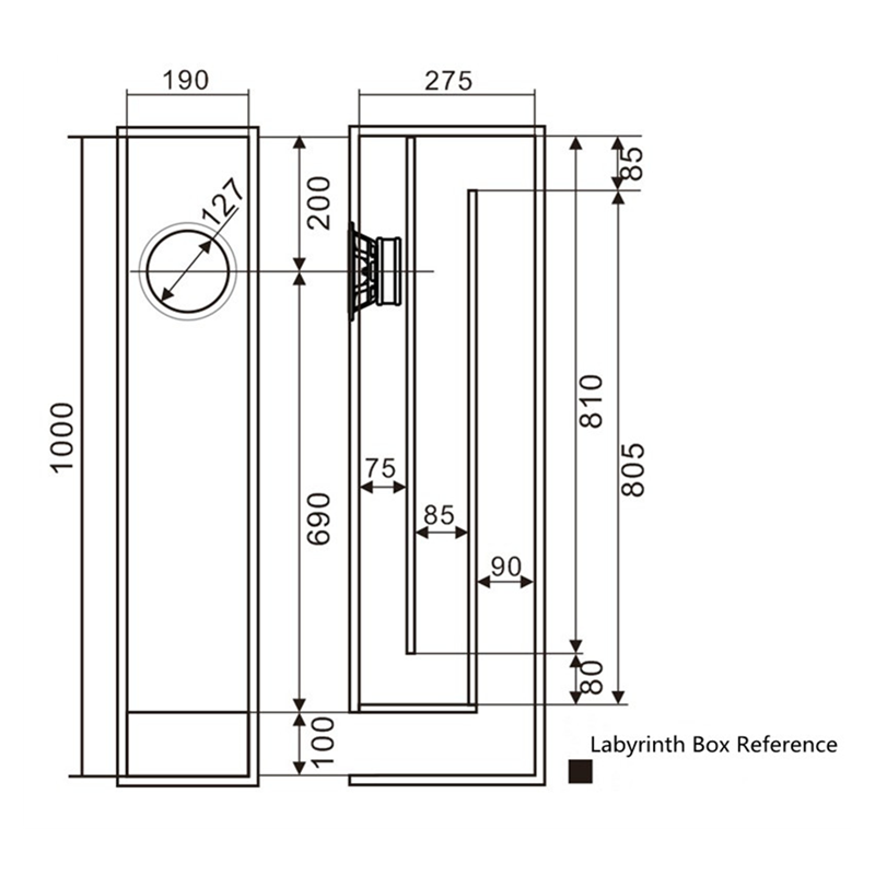 LII Audio Fast-5 Loa tần số đầy đủ 5 inch Nghiên cứu 4 ohm/16 ohm cuộn giọng nói kép/8 ohm đơn/20-50W loa hifi Color: single voice coil Woofer Size/Full-Range Size: 1 PCS