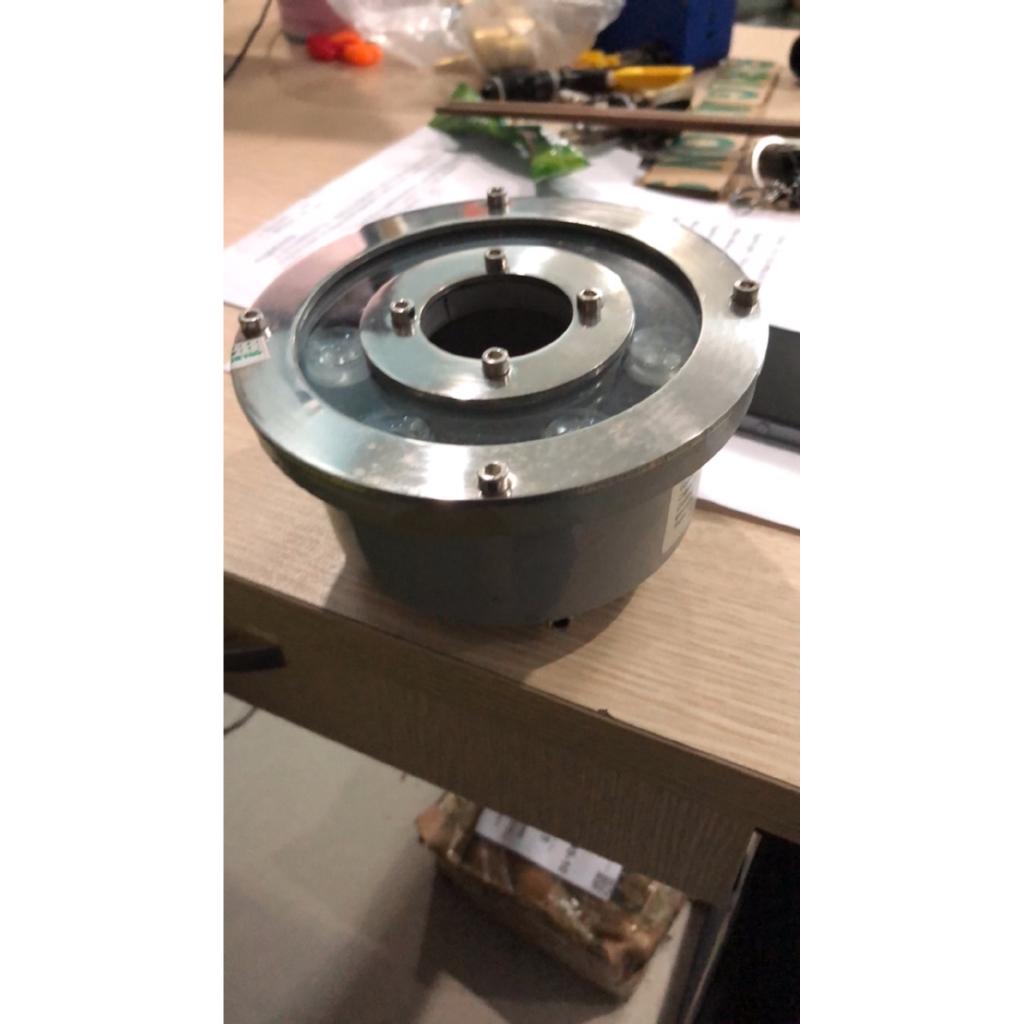 Đèn âm nước bánh xe 6w đổi màu