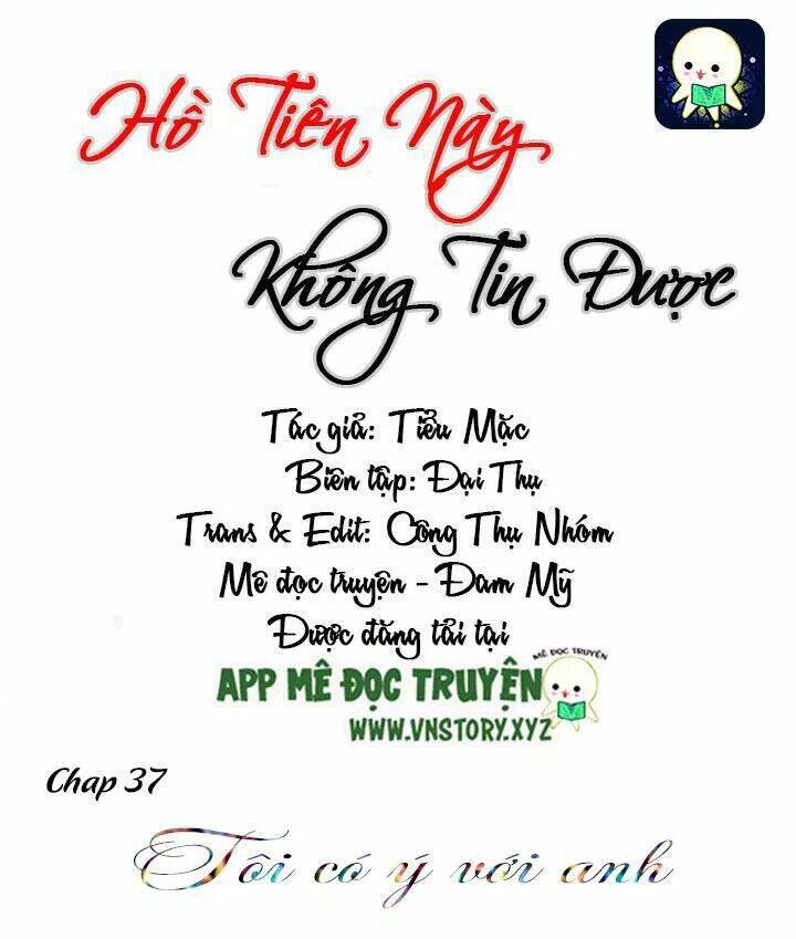 hồ tiên này không tin được chapter 37 2