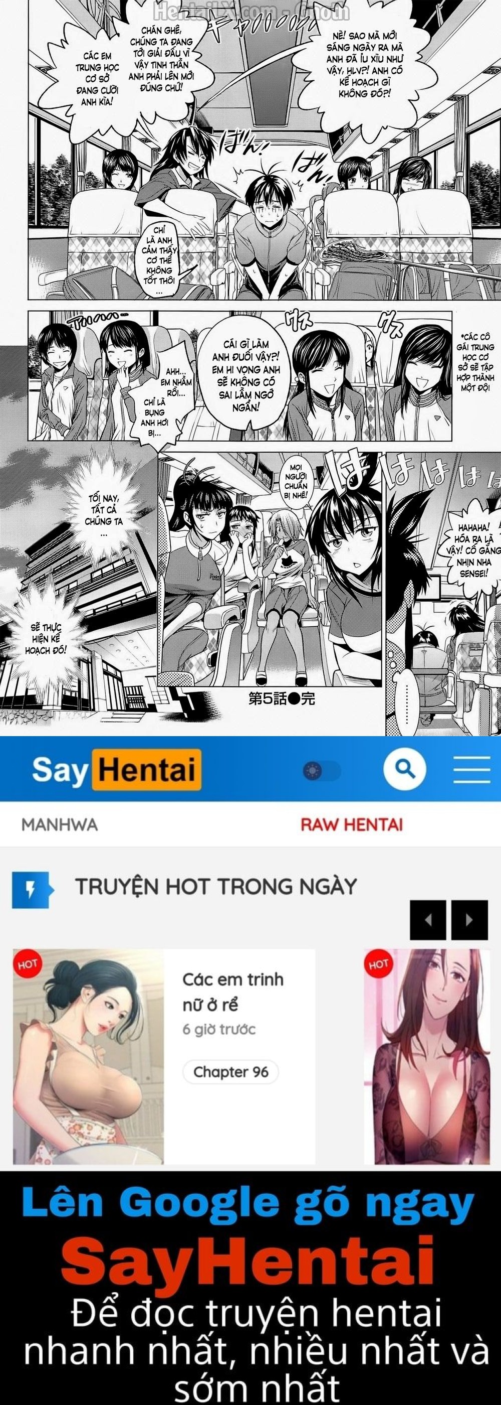 những cô nàng ở clb bóng vợt + sau 2 năm chapter 5 36