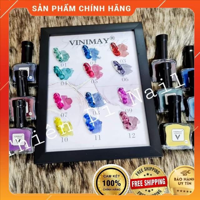 Loang cồn VINIMAY 12 màu Thiên Di Nail