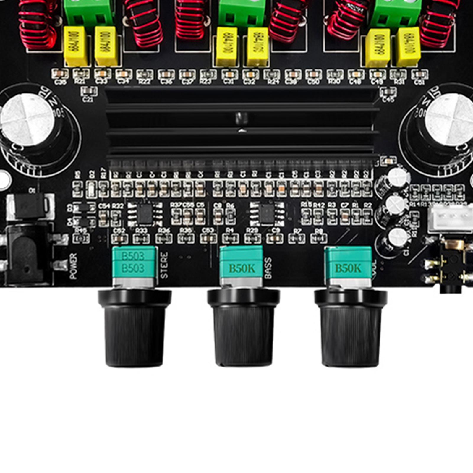 Audio Amplifier Board 80W*2+100W 2.1 Channels Amp Module, Digital Power Audio Amplifier Board for Car Speakers