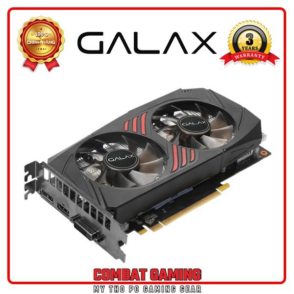 Card Màn Hình GALAX GTX 1050Ti 1 Click OC 4GB - Hàng Chính Hãng