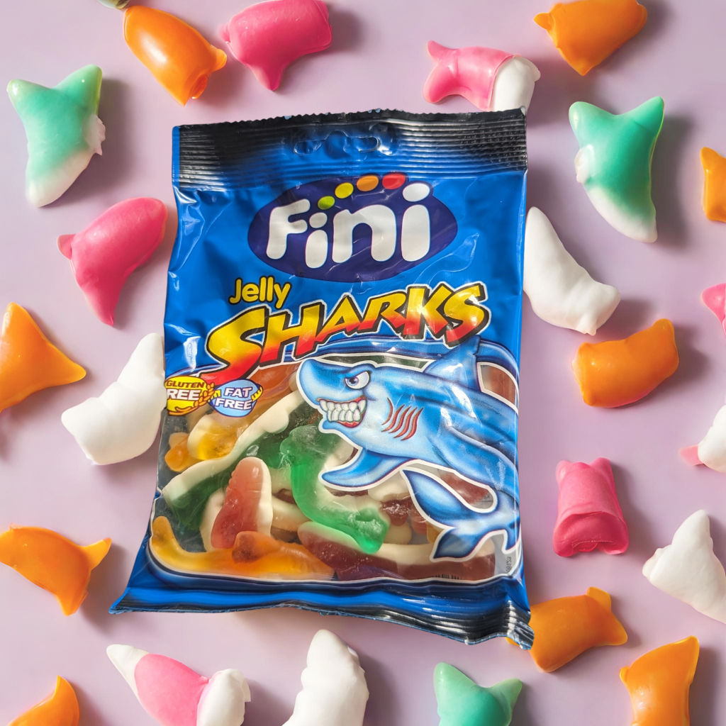 Kẹo dẻo Fini Jelly Sharks 90g