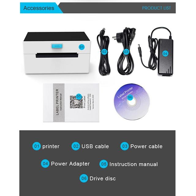 Máy in mini 9220 in nhiệt bluetooth ECOKING kết nối được tất cả các thiết bị điện thoại di động-latop-pc in đơn hàng,phiếu gửi,tem mini code, Barcode, QR code, tem phụ, tem nhỏ tốc dộ in cực nhanh 1000 tờ/1p. HÀNG CHÍNH HÃNG