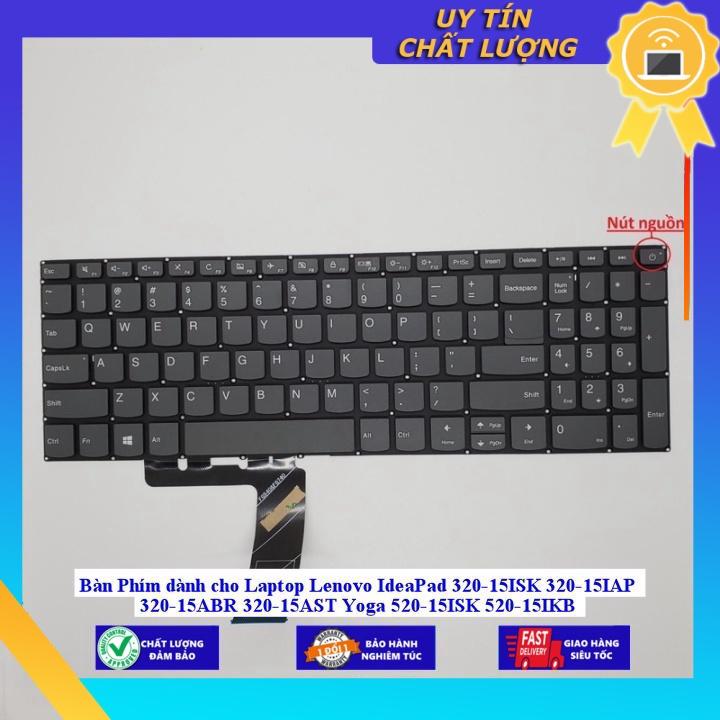 Bàn Phím dùng cho Laptop Lenovo IdeaPad 320-15ISK 320-15IAP 320-15ABR 320-15AST Yoga 520-15ISK 520-15IKB - Hàng chính hãng  MIKEY1437