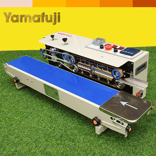 Máy hàn miệng túi liên tục Yamafuji FRD-1000WP (có in date bằng mực)