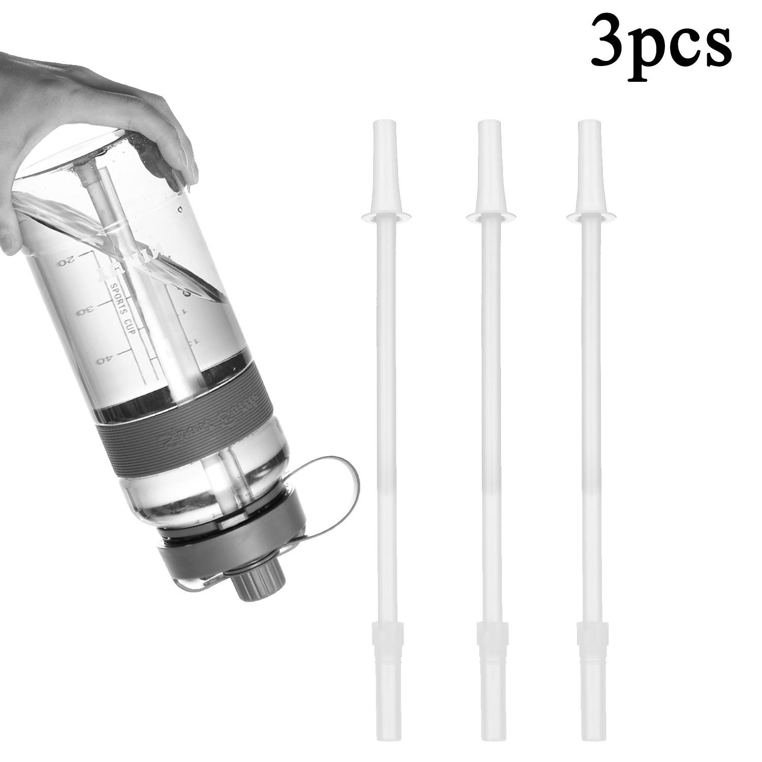 Set 3 Ống Hút Silicon Có Thể Tái Sử Dụng Tiện Lợi