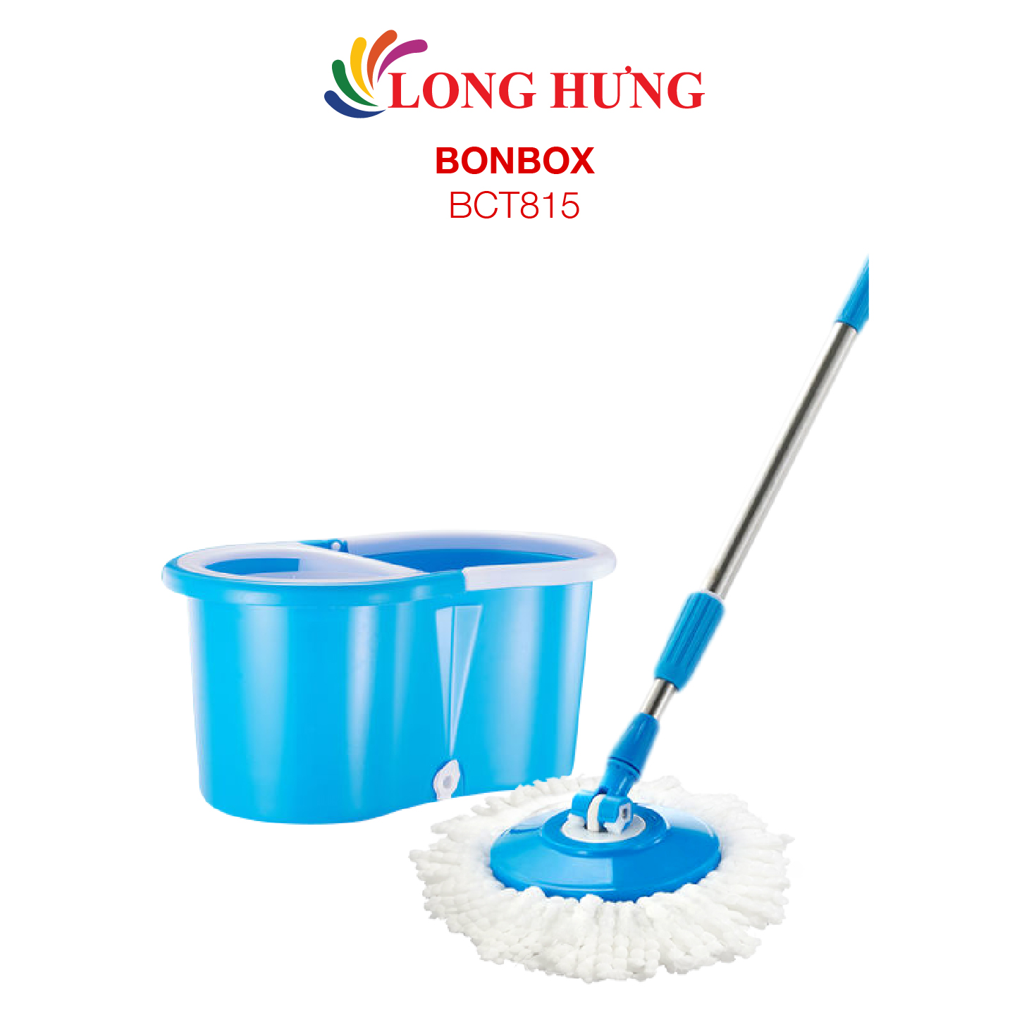 Cây lau nhà tự vắt BONBOX BCT815 - Hàng chính hãng