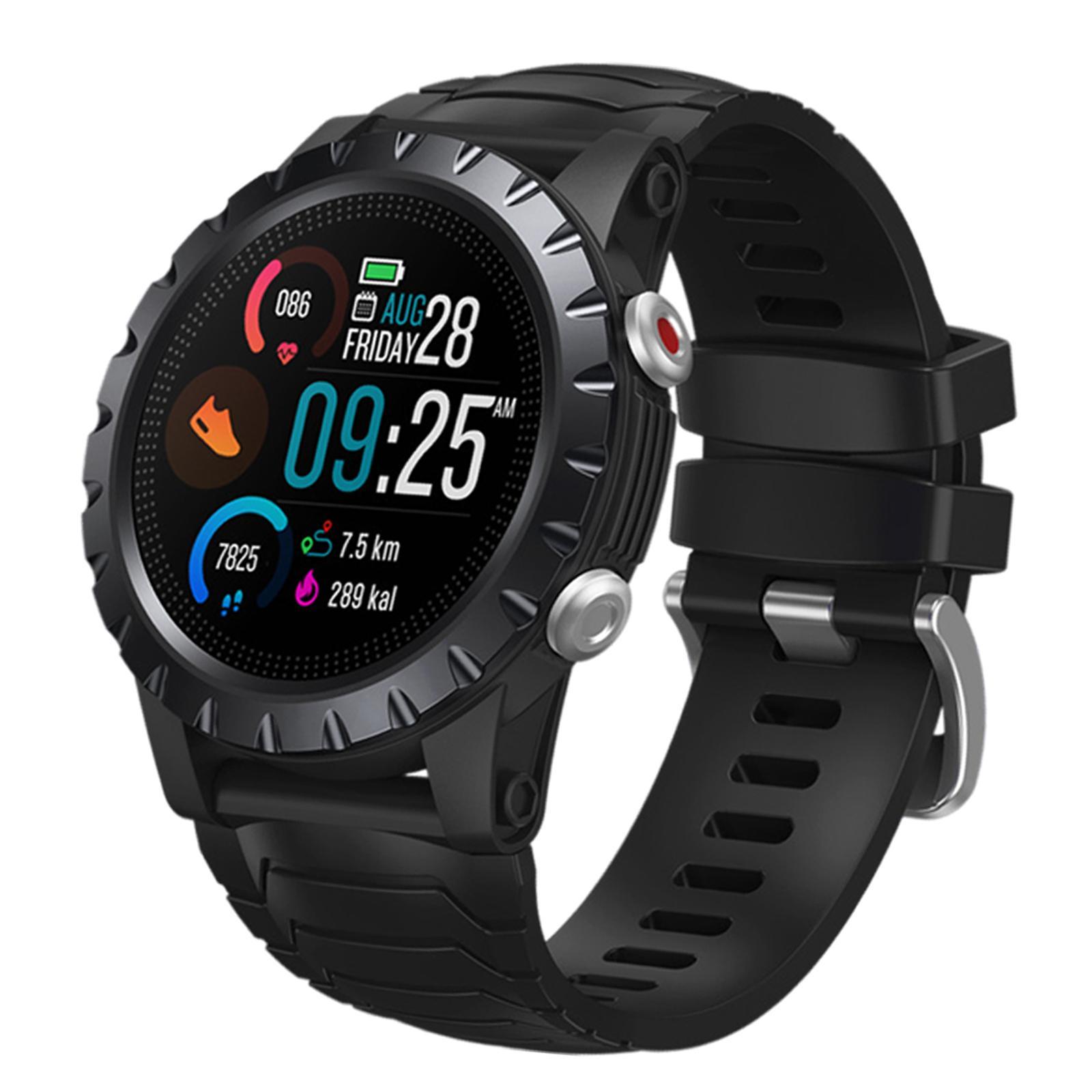 Health Fitness Smartwatch 50M Waterproof Activity Tacker Sports Blue