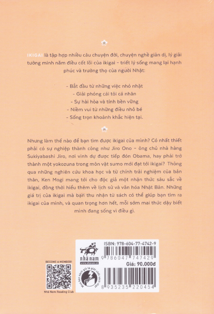 Ikigai - Bí mật sống trường thọ và hạnh phúc của người Nhật