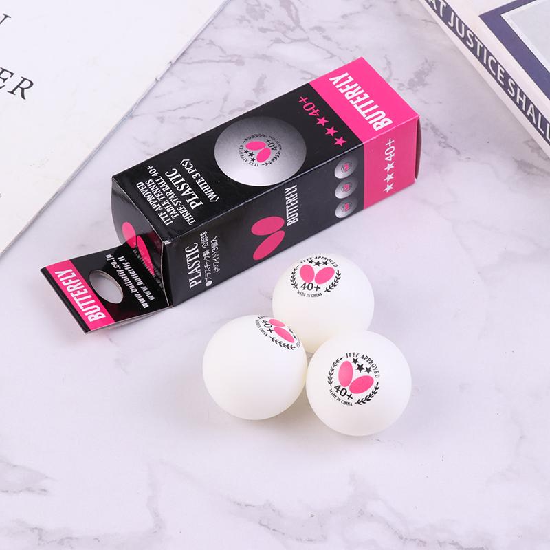 2 hộp/6PCS Bướm Chất lượng cao 40mm Chất lượng cao của Bóng bóng Bóng bàn bóng Bóng ba sao Màu sắc cấp độ ba sao: 6PCS
