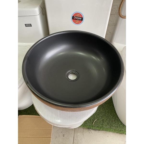 Chậu sứ Mỹ thuật/Chậu rửa mặt/Lavabo cổ điển EV-CĐ09