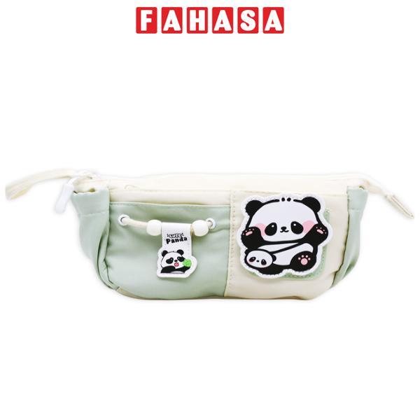 Bóp Viết Vải Panda - Shunde 8140 - Màu Xanh Lá