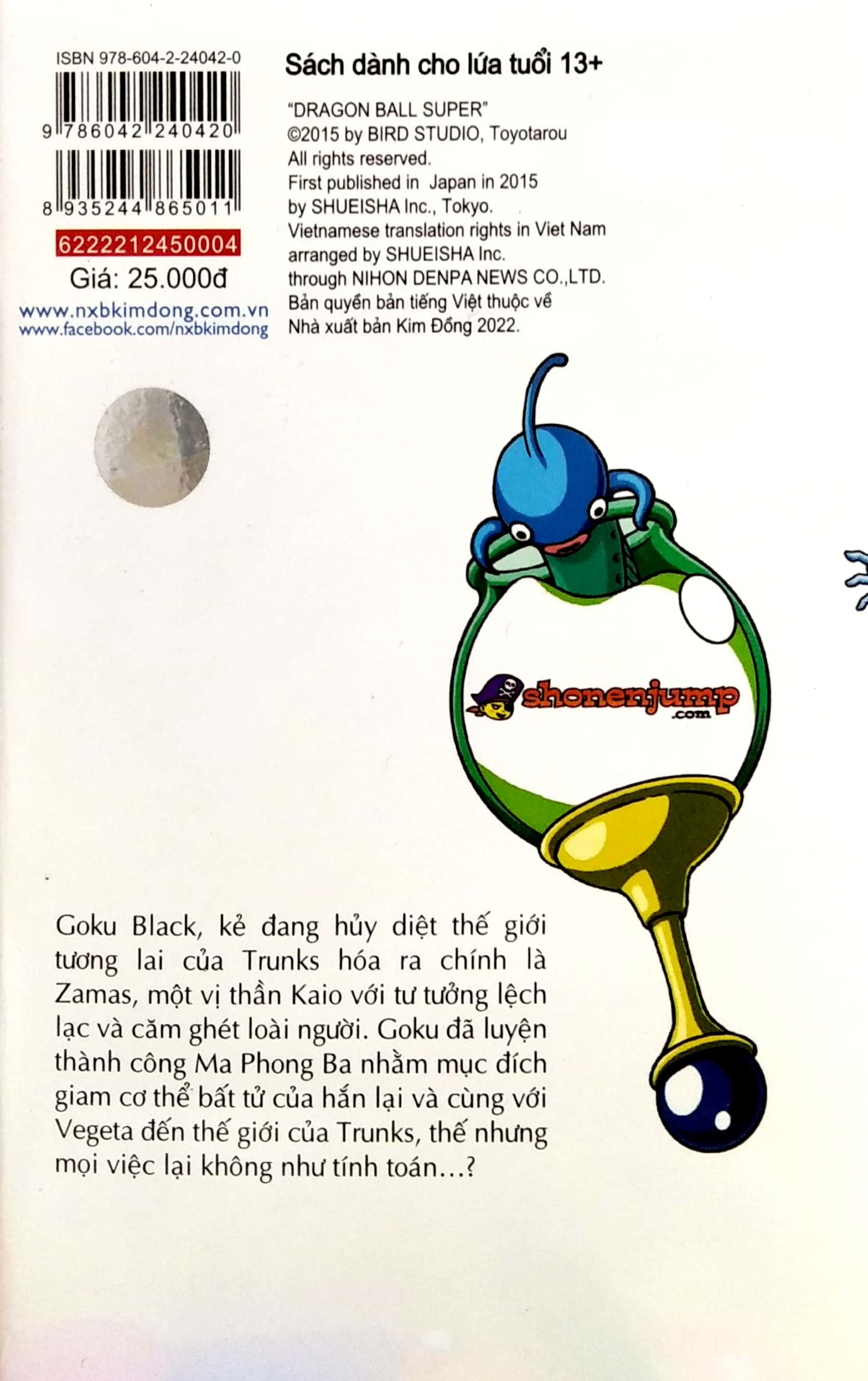 Dragon Ball Super Tập 4: Hi Vọng Cuối Cùng (Tái Bản 2022)