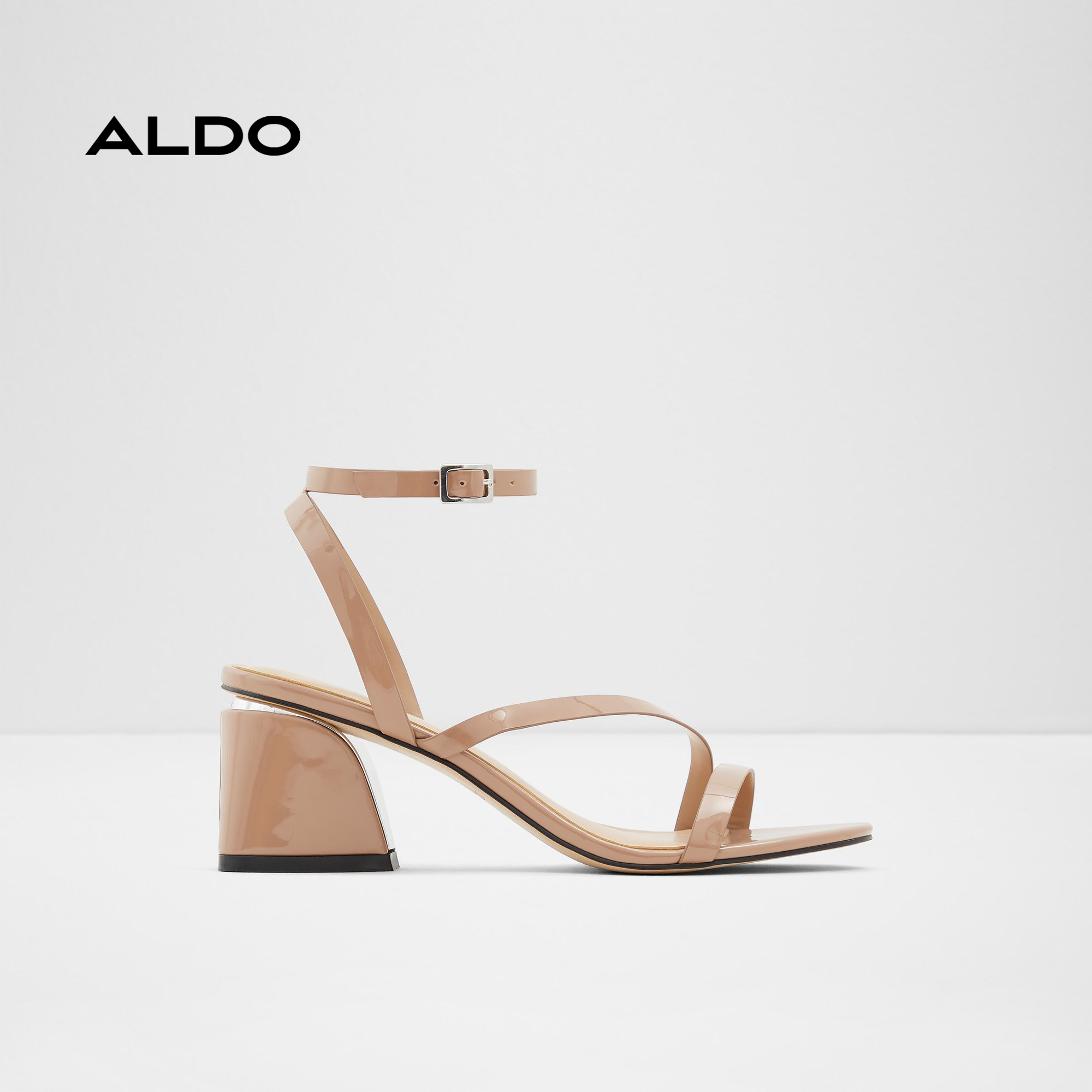 Giày sandals nữ gót vuông cao gót ALDO KALLA