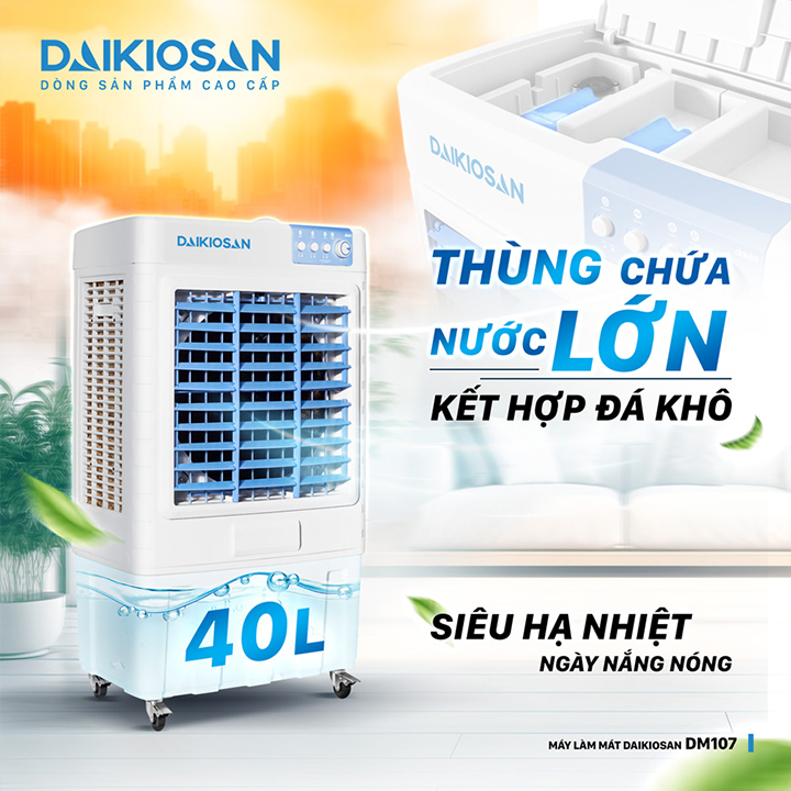 Quạt điều hòa dân dụng Daikiosan DM107 - Hàng chính hãng