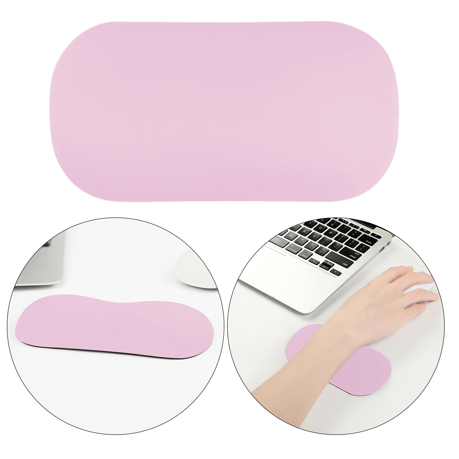 Keyboard Wrist Pad Wrist Mat for Computer Laptop Easy Typing A Small Pink