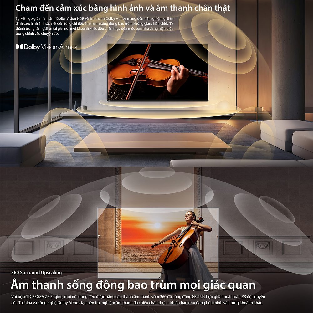 Smart Tivi Toshiba 43 inch QLED 43M450RP, Giao Hàng Toàn Quốc, Bảo Hành 24 Tháng, Hàng Chính Hãng