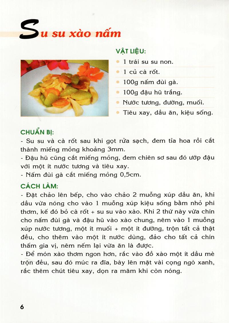 30 Món Chay Thường Ngày