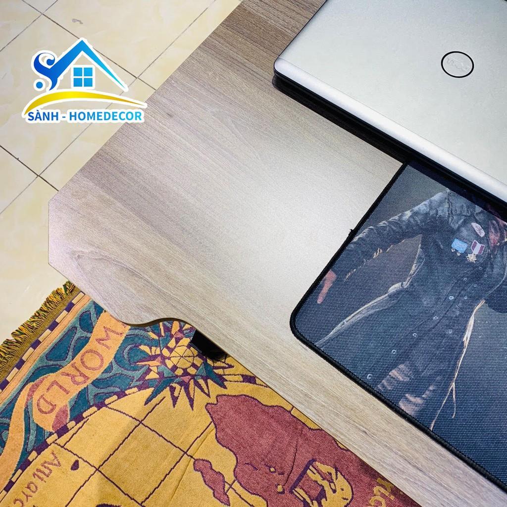 Bàn làm việc gaming game thủ chữ Z khuyết giữa gỗ MFC An Cường, bàn chân chữ Z khung sắt sơn tĩnh điện chống gỉ