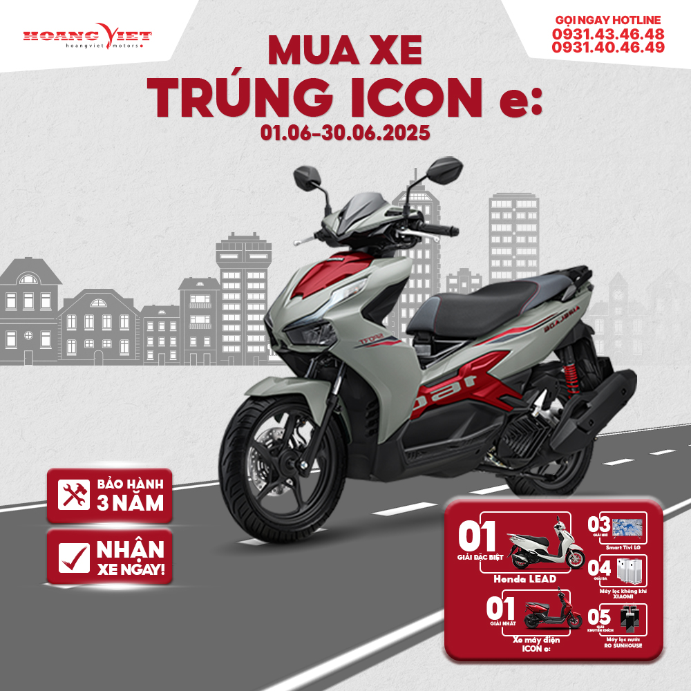 Xe máy Honda Air Blade 160cc 2025 - Phiên Bản Thể Thao