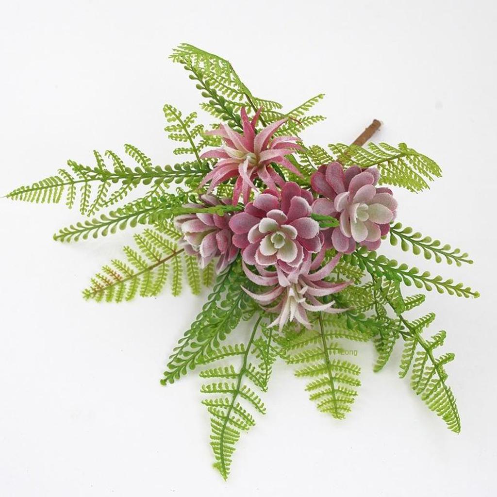 Artificial Fake Realistic Textured Succulents Plant Garden Home Decor