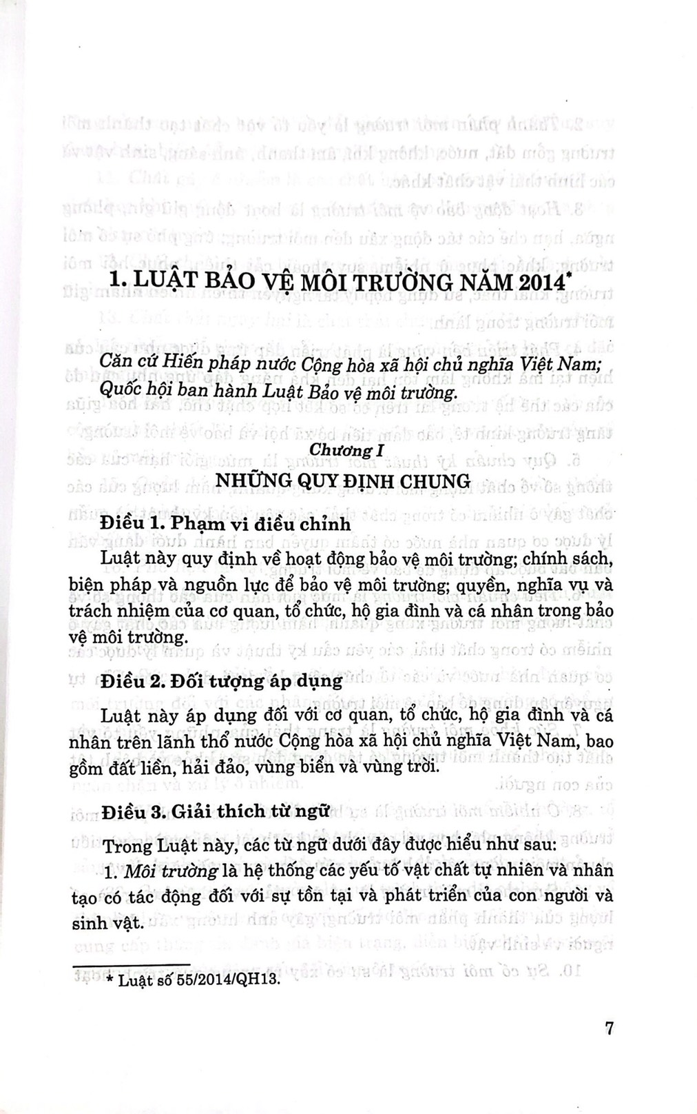 Luật Bảo vệ môi trường hiện hành và các văn bản hướng dẫn thi hành