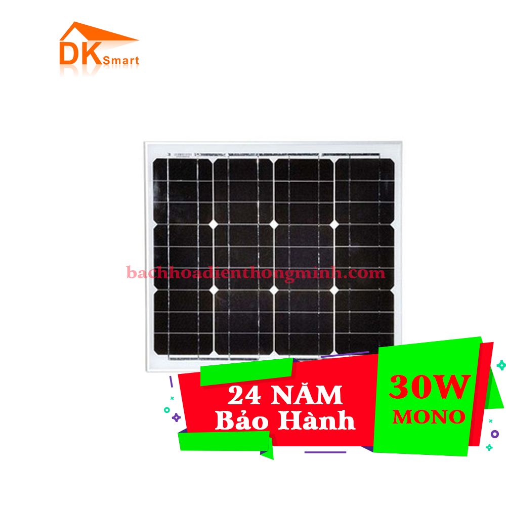 Tấm Pin Năng Lượng Mặt Trời Mini Mono 20W