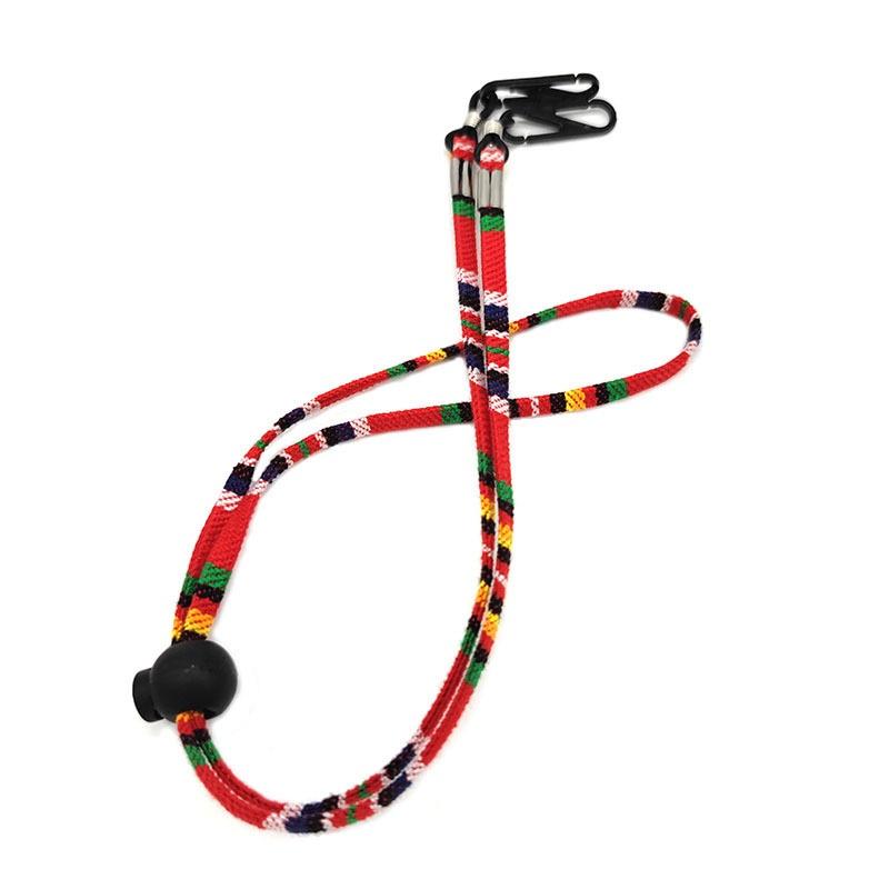 XiaoboACC Bohemian Multi-Functional Colorful Mask Lanyard