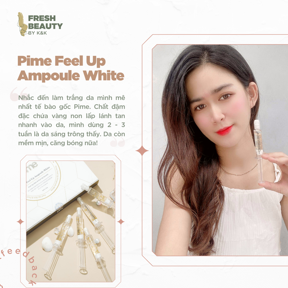 Set hỗ trợ mờ nám, tàn nhang Pime chứa tinh chất tự nhiên tái tạo, dưỡng trắng căng bóng (3sp)