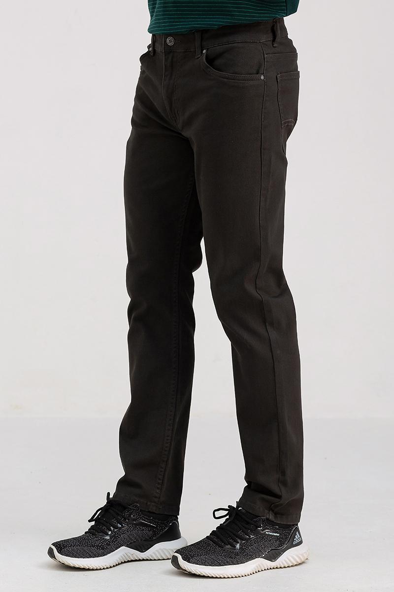 Quần khaki jeans form ôm KP22SS03-JN - BROWN