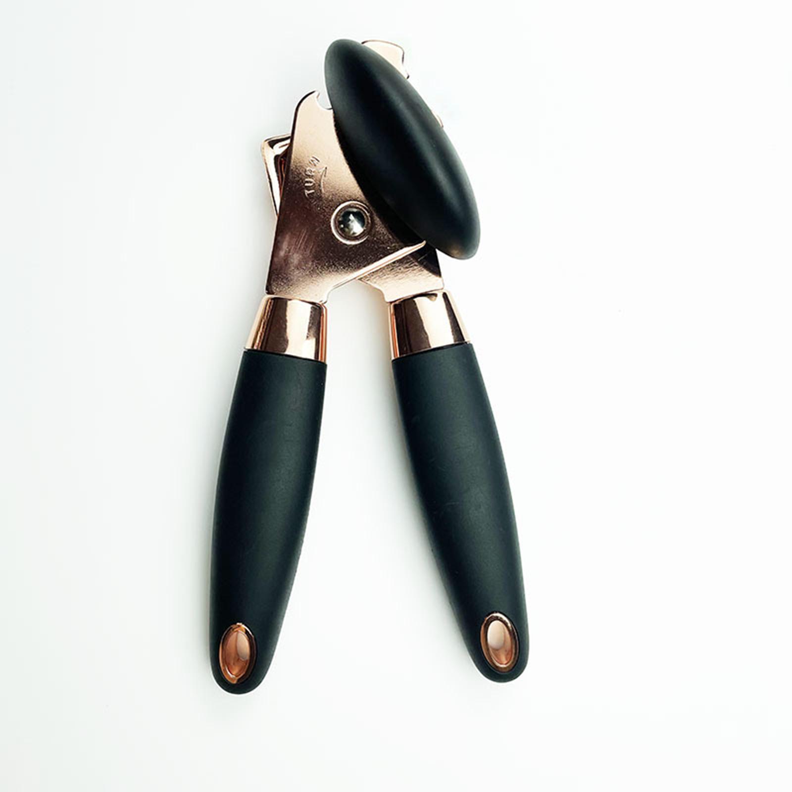 Professional Manual Can Opener Non Slip Hand Grip for Tin Beer Jar Lid