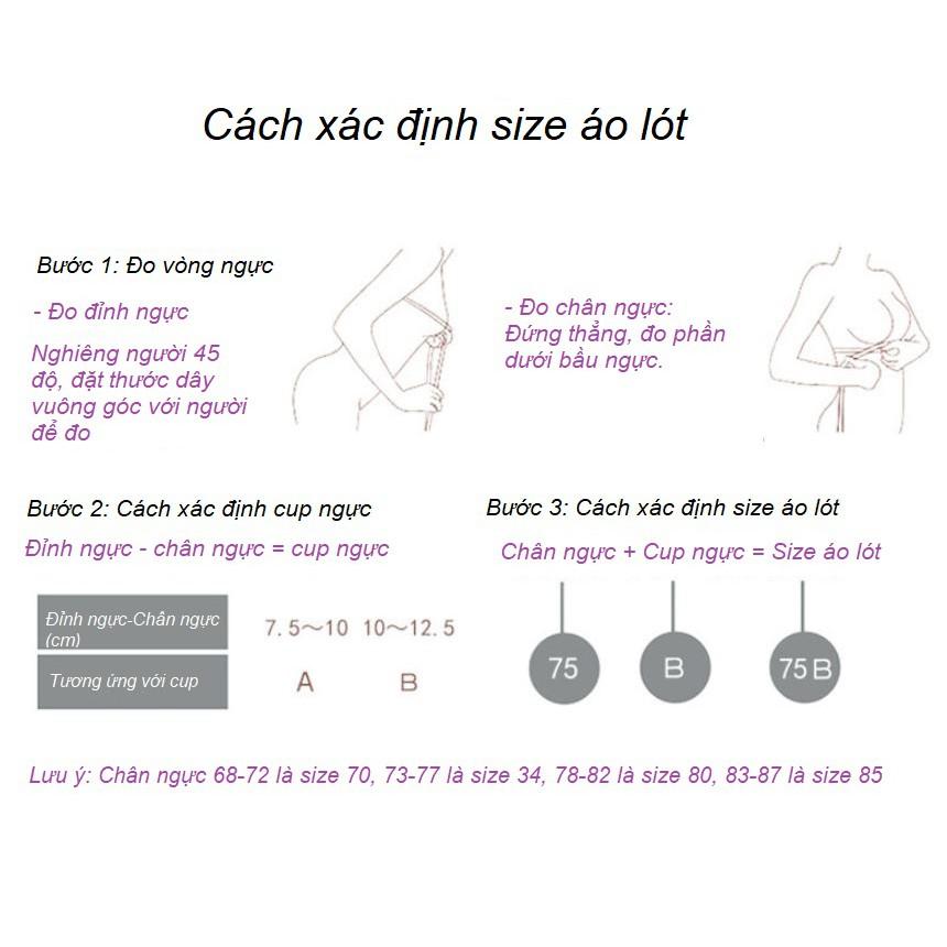 Áo Lót Bralette Cotton Siêu Nhẹ Mềm Mỏng Thoáng Khi B289