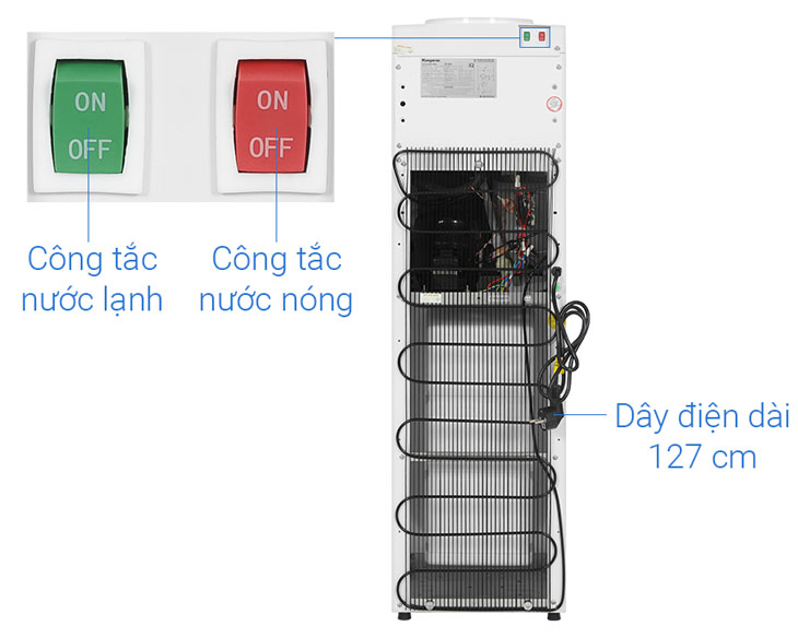 Cây nước nóng lạnh Kangaroo KG36A2 - HÀNG CHÍNH HÃNG - CHỈ GIAO HCM