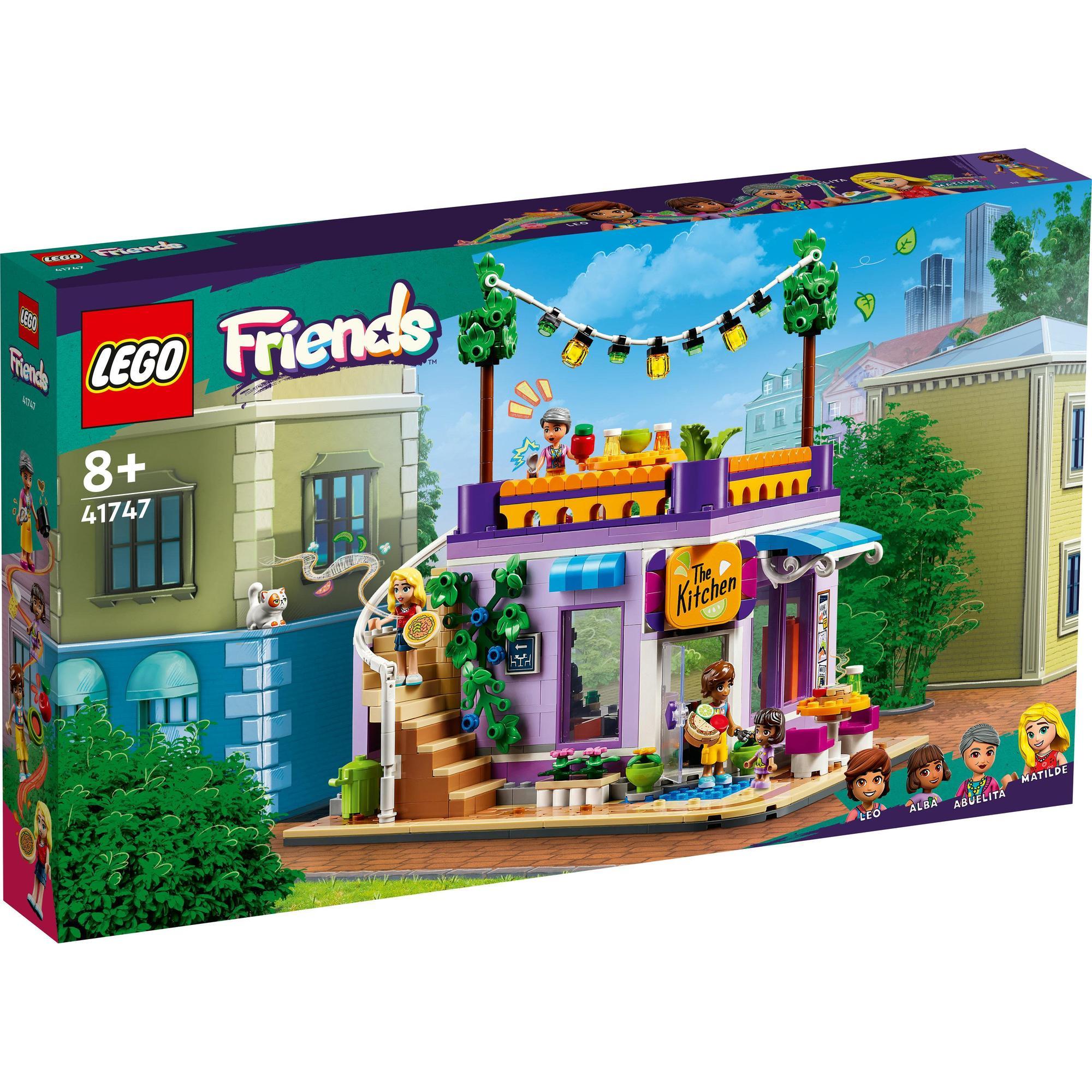 LEGO Friends 41747 Đồ chơi lắp ráp Tiệm ăn trung tâm thành phố Heartlake (695 chi tiết)