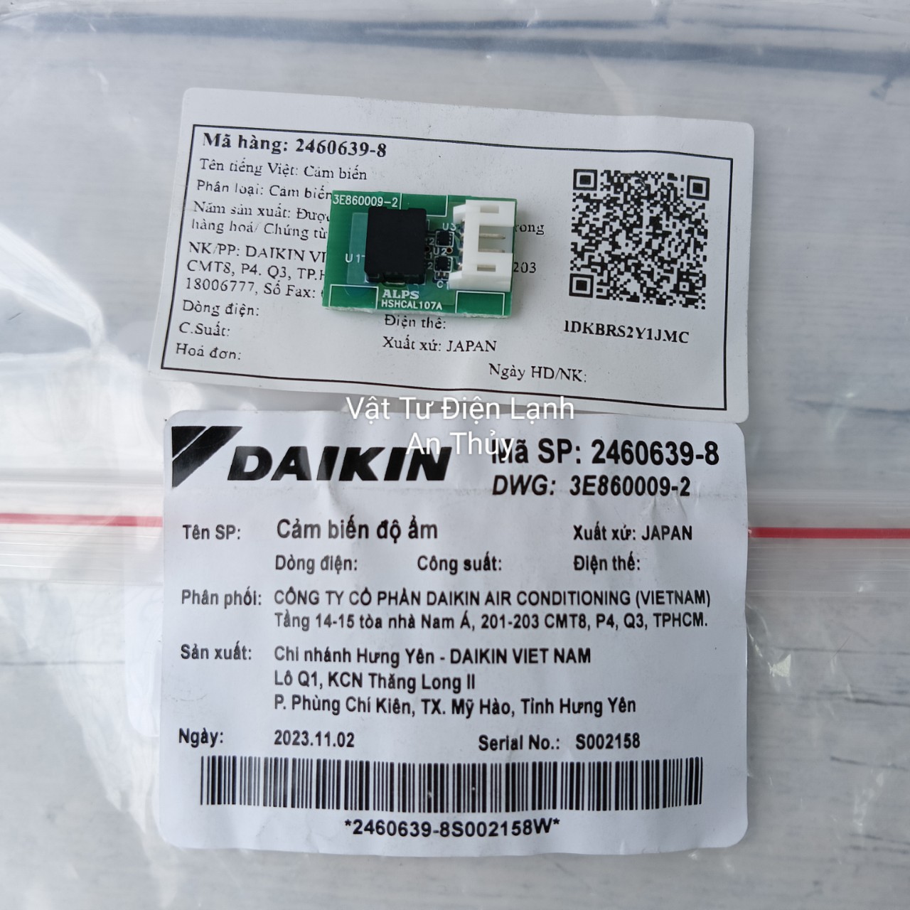 Cảm Biến Độ Ẩm Máy Lạnh DAIKIN 2460639-8