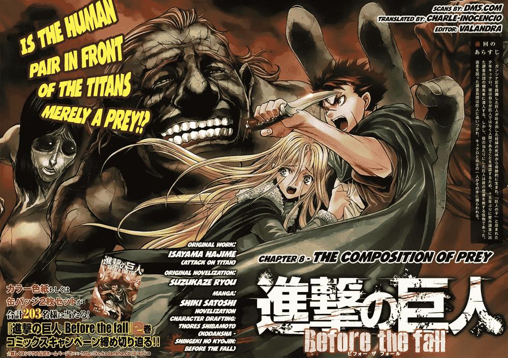 attack on titans - before the fall chapter 8 2