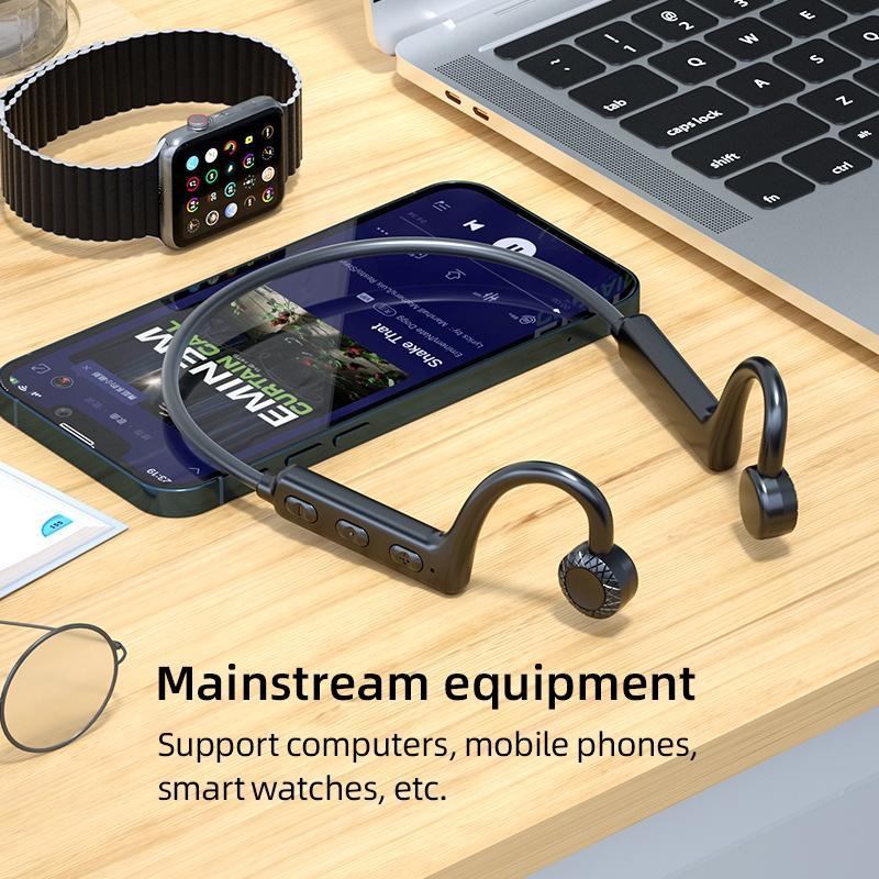 Tai Nghe Không Dây KS19 IPX5 Bluetooth 5.1 Trọng Lượng Nhẹ Chống Thấm Nước Có Micro Chất Lượng Cao