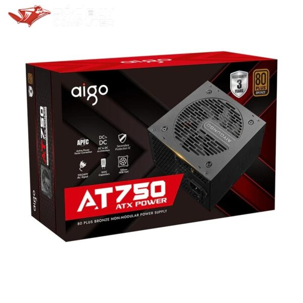 Nguồn Máy Tính AIGO AT750/650 80BRONZE – Hàng Chính Hãng
